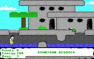 DOS Flintstones Lost In Bedrock