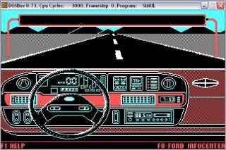 DOS Ford Simulator