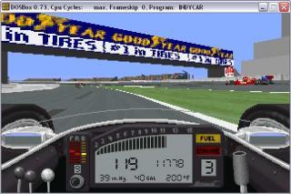 DOS Indy Car Racing