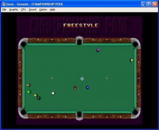 Sega Genesis Championship Pool