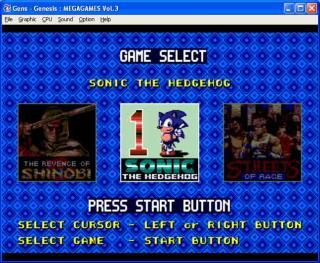 Sega Genesis MegaGames vol. 3