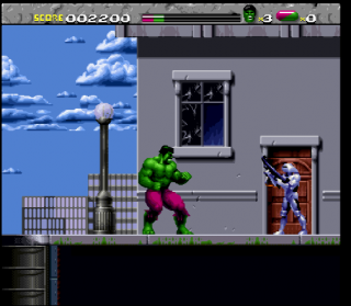 Super Nintendo Incredible Hulk