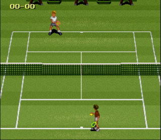 Super Nintendo Jimmy Connors Pro Tennis Tour