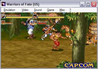Capcom CPS1 Warriors of fate