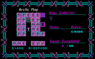 DOS Arctic Adventure Volume