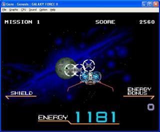 Sega Genesis Galaxy Force 2