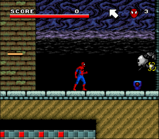 Super Nintendo Spider-Man and the X-Men in Arcade's Revenge