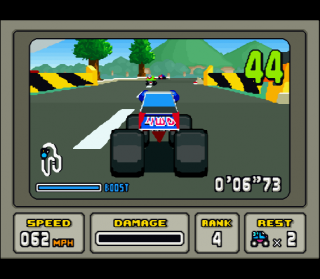 Super Nintendo Stunt Race FX