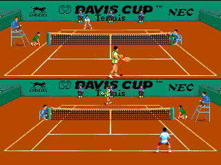Turbografx Davis Cup Tennis