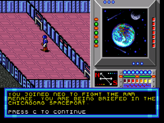 Sega Genesis Buck Rogers - Countdown to Doomsday