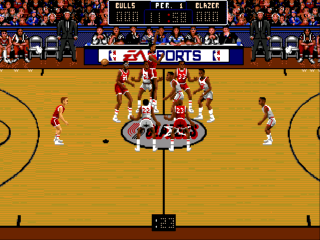 Sega Genesis Bulls vs Blazers and the NBA Playoffs
