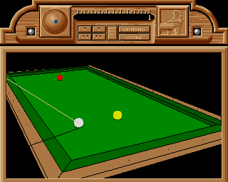 DOS Billiards Simulator