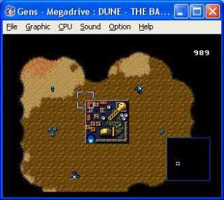 Sega Genesis Dune II: The Battle for Arrakis