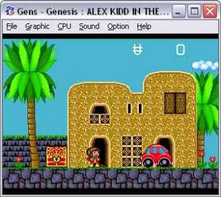 Sega Genesis Alex Kidd in the Enchanted Castle