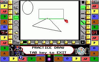 DOS Pictionary: The Game of Quick Draw