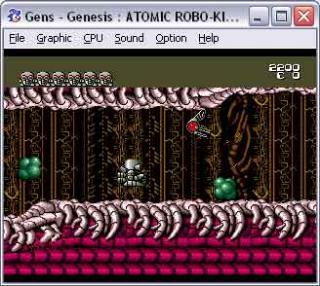 Sega Genesis Atomic Robo Kid