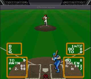 Super Nintendo Super Baseball Simulator